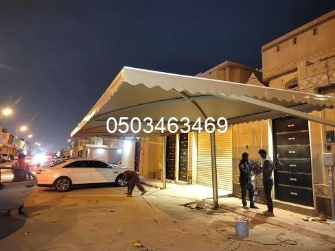 حداد مظلات وسواتر الدمام | تركيب مظلات سيارات بجودة عالية